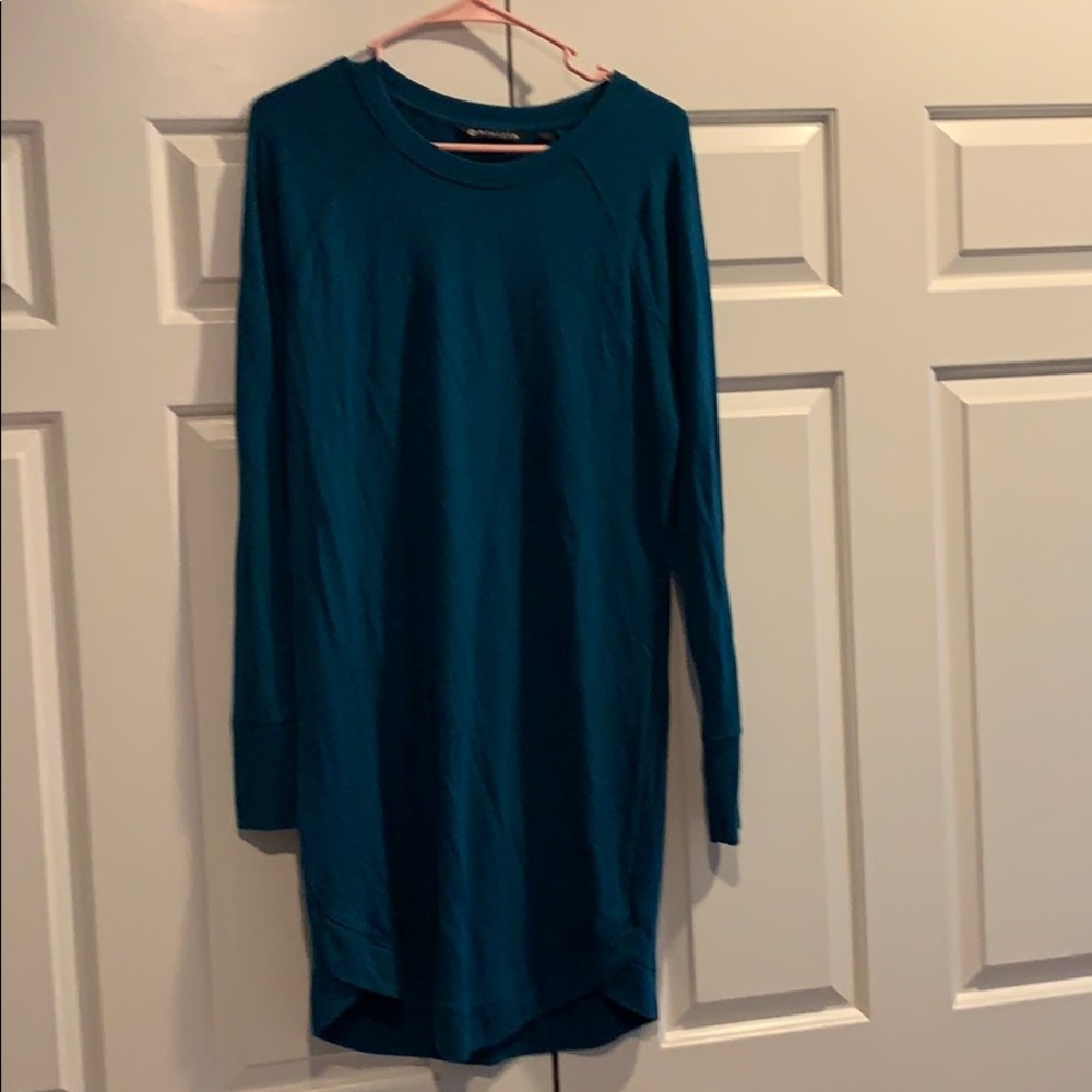 Athelta Royal Blue Shirt Dress